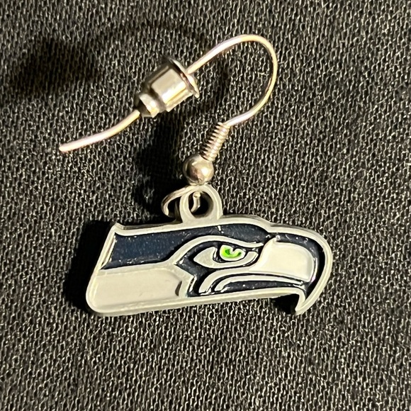 Seattle Seahawks Earrings - Picture 5 of 12